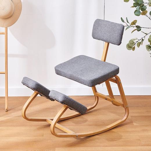 创意电脑椅家用办公椅人体工学矫正椅防驼背防近视学生矫姿跪椅 商品图1