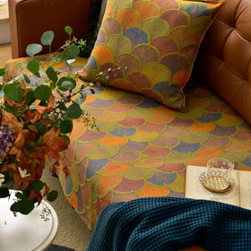 枫叶双面沙发巾防滑四季通用高级感沙发垫