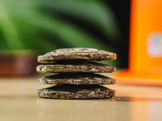 菜头商城有机古树纯料普洱生茶 （小饼装）喜上眉梢 70g(7g/饼×10饼） 商品图5