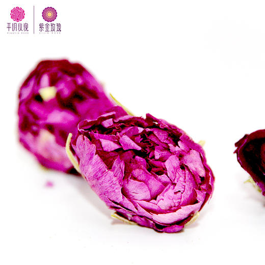 紫金玫瑰冻干玫瑰花茶礼盒25g 山东平阴干玫瑰花冠茶大朵干花泡茶 商品图2