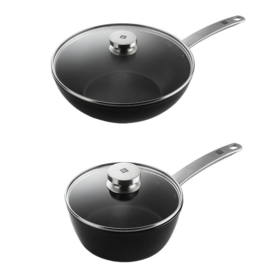 双立人 ZWILLING Enjoy 30cm 中式炒锅  20cm 炖锅