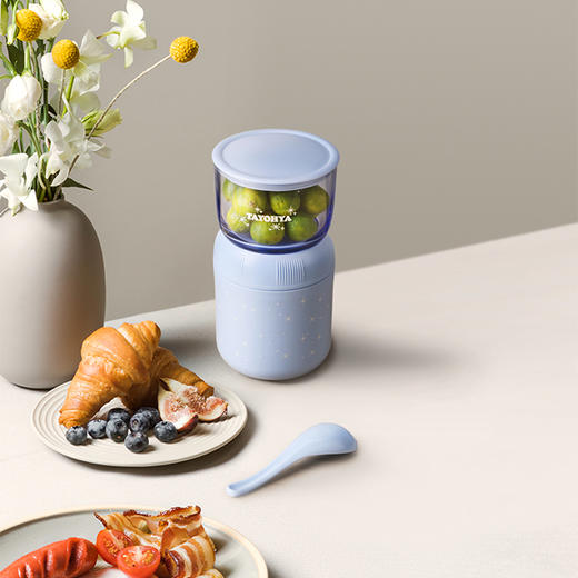 多样屋  皓天 多功能双层汤杯组 TA21-0012BP 商品图0