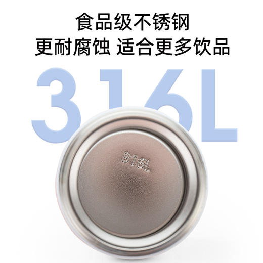 THERMOS膳魔师 X B.Duck联名 牛仔潮酷主题高真空不锈钢保温杯 TCKE-300S 商品图2