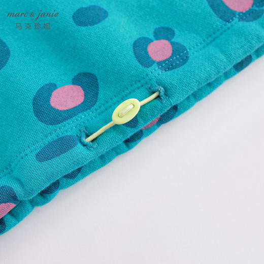 马克珍妮秋冬新款 女童加绒运动套装 儿童卫衣套装221150 商品图4