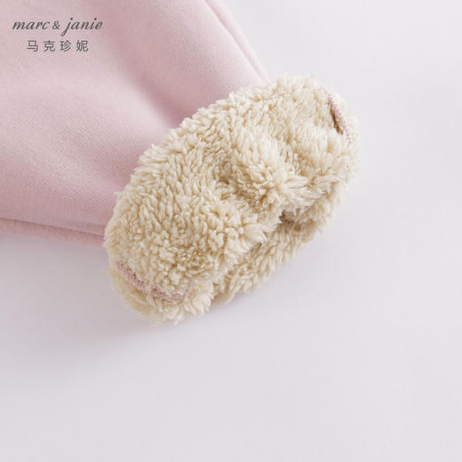 马克珍秋冬装新款 男女童高腰护肚加绒裤 儿童裤子221352 商品图4