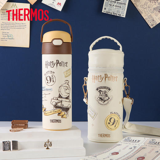 膳魔师THERMOS X哈利波特联名款儿童保温杯吸管婴儿宝宝杯大容量 商品图2