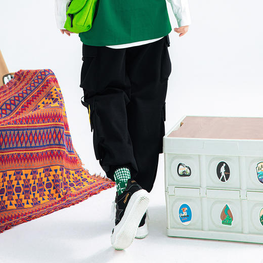 HX 秋季休闲长裤C203230006101 商品图3