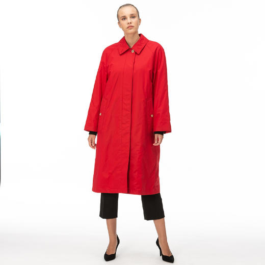 BURBERRY 巴宝莉 女士长袖大衣 红色 8002543 A1374 商品图0