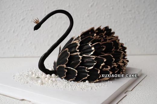 黑天鹅，巧克力蛋糕（水果默认火芒） 商品图1