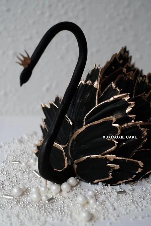 黑天鹅，巧克力蛋糕（水果默认火芒） 商品图2