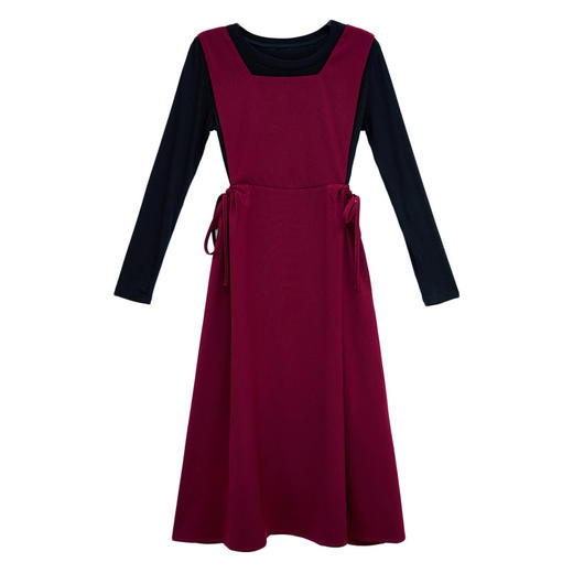 2022新款秋季女装时尚潮流马甲套装裙两件套时尚连衣裙HR-LSNY22021 商品图4