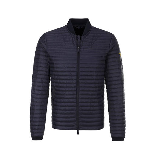 ARMANI 阿玛尼 男士徽标贴花长袖拉链羽绒服 蓝色 6Y6B39 6NLEZ 0583 商品图0