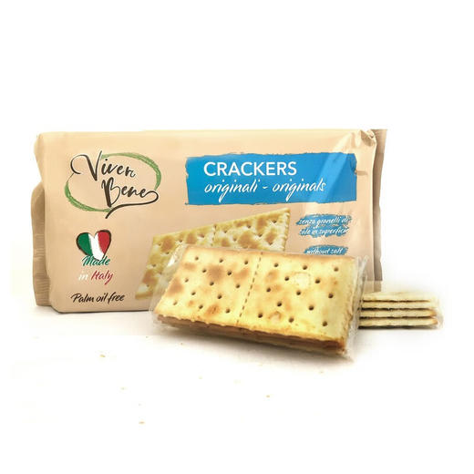 意大利味贝尼苏打饼干系列200g 原味/全麦/咸味 层次分明一口酥脆 151148/151149/151150 商品图2