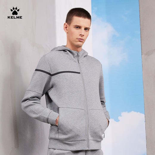 【亚洲杯同款】卡尔美连帽夹克男 训练外套运动休闲综训秋季上衣运动服团建 商品图4