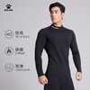 卡尔美紧身衣男长袖高领足球训练打底衫加绒加厚儿童健身运动T恤 商品缩略图0