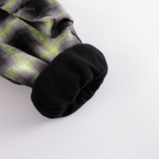 【打折】马克珍妮秋冬新款 男童撞色格纹加绒束脚裤 儿童裤子221310 商品图4