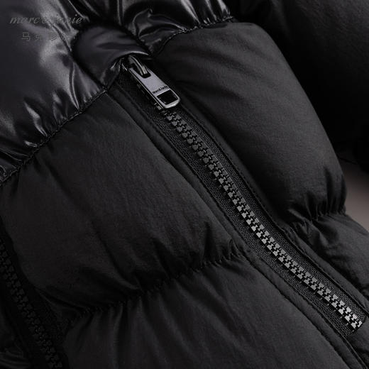 马克珍妮冬装新款 男童字母印花加厚保暖羽绒服213581 商品图4