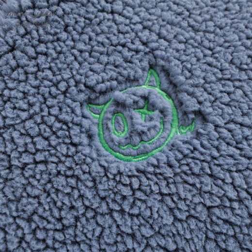 马克珍妮秋冬新款 男女童仿羊羔毛加绒卫衣 儿童外套221256 商品图4