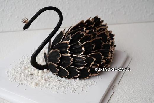 黑天鹅，巧克力蛋糕（水果默认火芒） 商品图0