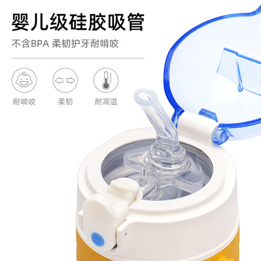 THERMOS膳魔师 X B.Duck联名 牛仔潮酷主题高真空不锈钢保温杯 TCKE-300S 商品图1