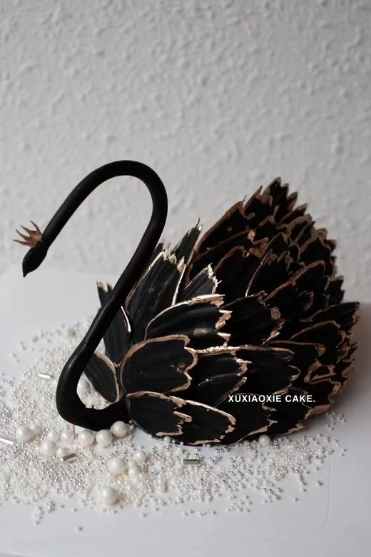 黑天鹅，巧克力蛋糕（水果默认火芒） 商品图3