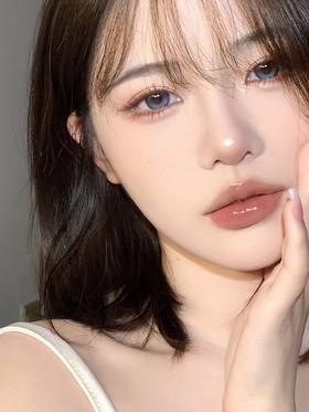 Sntty月抛美瞳 SN-017蓝琉璃 14.5mm