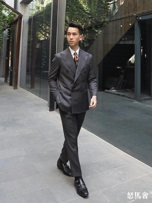 Merino Brothers 澳洲美丽诺羊毛经典条纹全麻衬套装（6款可选） 商品图2