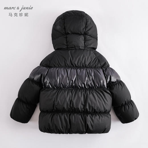 马克珍妮冬装新款 男童字母印花加厚保暖羽绒服213581 商品图2