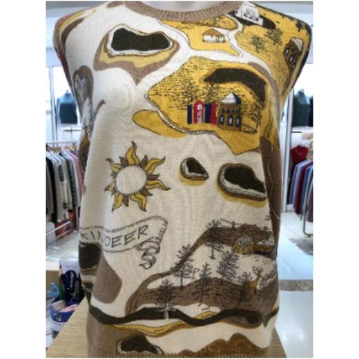 3楼 鹿王元领印花女套衫 商品图0