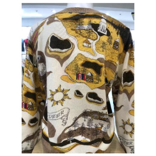 3楼 鹿王元领印花女套衫 商品图1