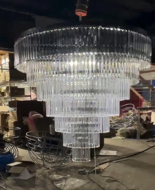 水晶条吊灯（运费自理） 商品图0