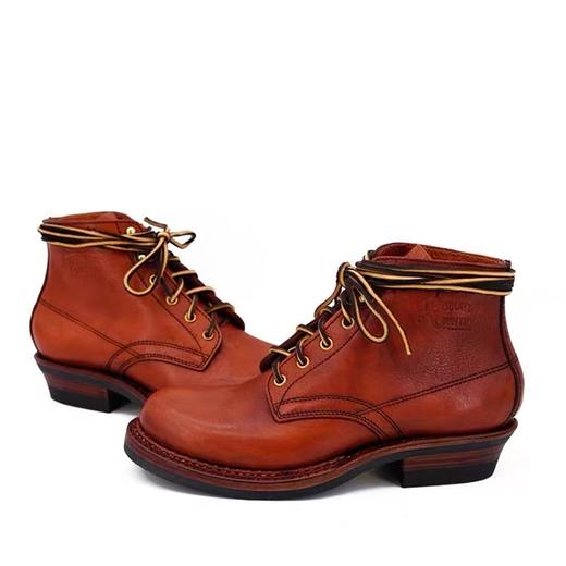 Alternative country 工装靴复古机车短脸靴0401 商品图3