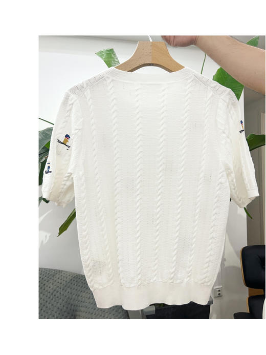 icicl*小禾 牛货老客入--【超美的滑雪小人短袖针织衫】 商品图9