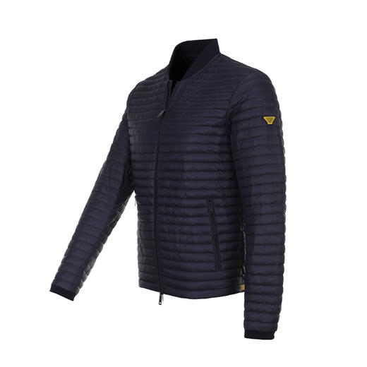 ARMANI 阿玛尼 男士徽标贴花长袖拉链羽绒服 蓝色 6Y6B39 6NLEZ 0583 商品图1