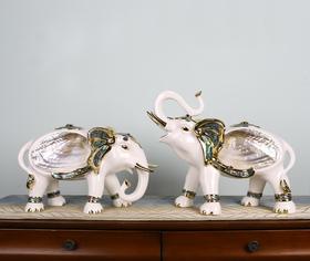 对象 真贝系列 居家书房玄关新中式摆件