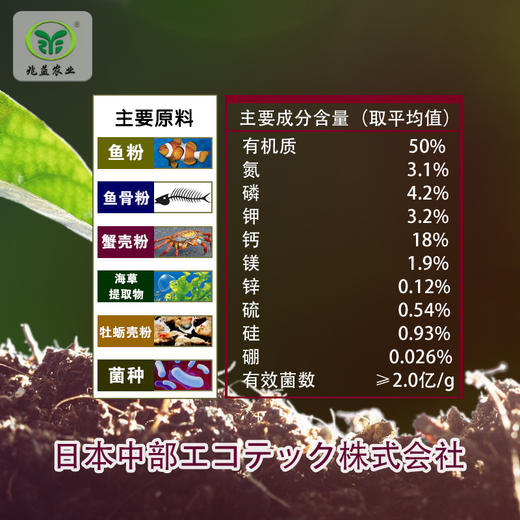 千代田微生物菌剂  100%日本原装进口微生物菌肥 商品图2