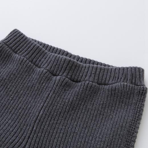 英氏童装裤子女宝宝针织打底裤加绒加厚线裤2022新款YRKCJ42308A 商品图3