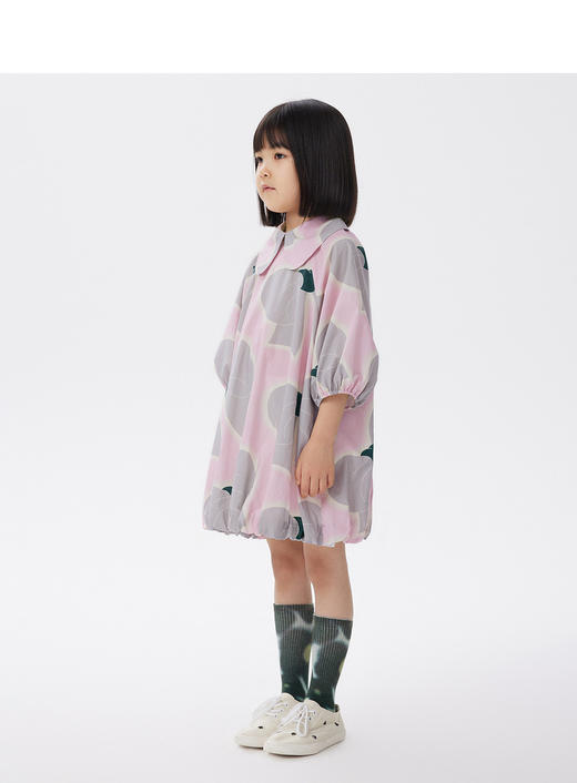 JNBY  22年秋款  休闲印花中筒袜子  6M9N10720 商品图2