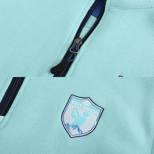 BLW-007B(PROSIMON高尔夫秋冬男款半开拉链款套头针织衫） 商品图2