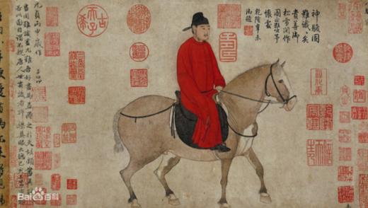 人骑图-赵孟頫 商品图0
