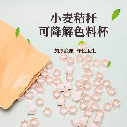 小麦秸秆色料杯惊蛰刺青器材 商品图0