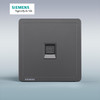 西门子开关插座面板致典深灰银六类电脑插座 商品缩略图2