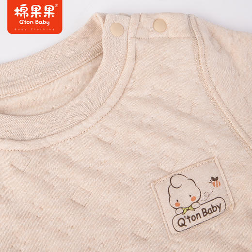 商场同款棉果果冬季两件套男童女童空气层套头套装保暖舒适M401302622686 商品图3