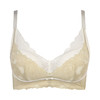 都市丽人自然舒适A杯无磁内衣蕾丝加厚3/4杯文胸三排扣无钢圈LB21G3 商品缩略图4