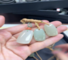 和田玉水青吊坠-无事牌 商品缩略图1