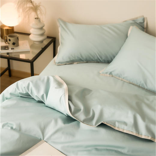 100支新疆长绒棉四件套全棉轻奢春夏季裸睡床单被套 纯棉床上用品 心选到家 商品图2