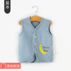 【卡通潮范 一衣两穿】婴儿马甲春秋外穿宝宝背心儿童新生儿小马夹男孩女童夏季薄款坎肩 商品缩略图12