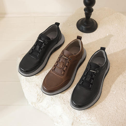 西村名物2022春季款男士休闲商务通勤鞋X12AW10741 商品图0