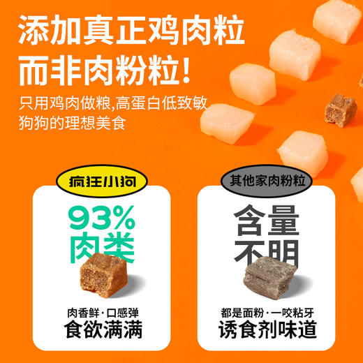 【2件9折】疯狂的小狗 经典系列  博美全期犬粮1.5KG  美毛祛泪痕 商品图4