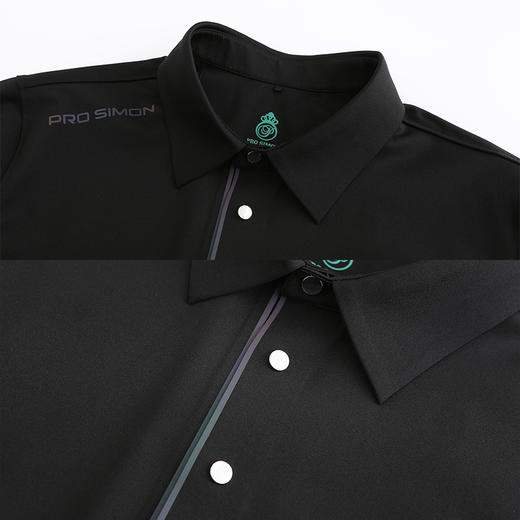 BLW-005A(PROSIMON高尔夫秋冬男款长袖压胶复合工艺POLO衫） 商品图2